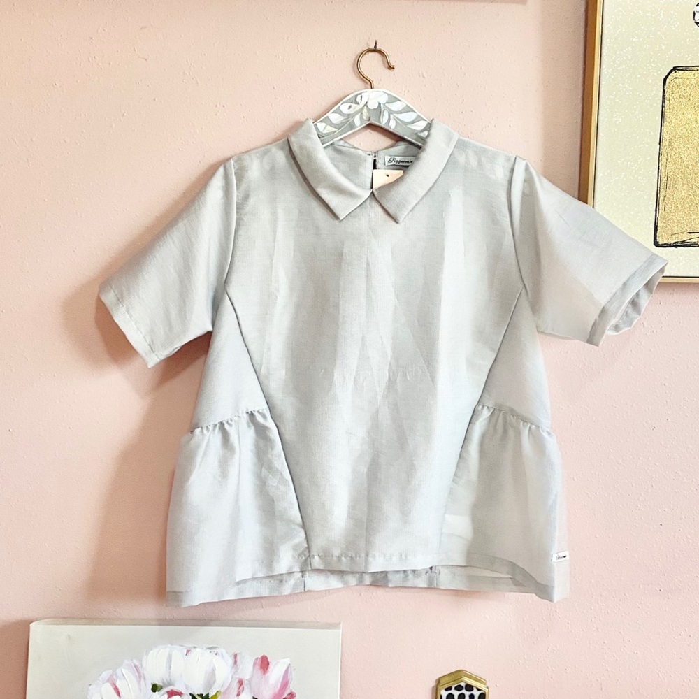 SM | Peter Pan Collar Top